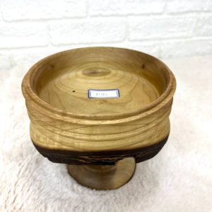 آجیل خوری پایه دار نیمه سوخته